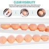 JECOMPRIS Fridge Egg Holder Auto Rolling Egg Container for Refrigerator