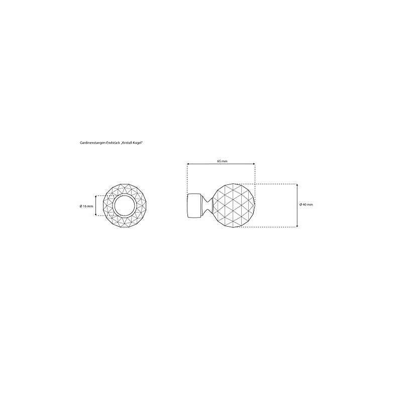 Victoria M. Curtain Rod End Caps Curtain Rod Diameter 16