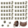 JJWNMLL 100 Set Chicago Screw Posts M5*4mm, Rivet Chicago Binding