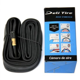 Deli Bicycle Inner Tube (48mm Schrader Valve, 27 x 1-1/4)