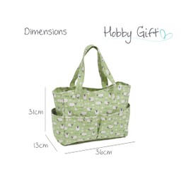 Hobby Gift Craft Storage Tote Bag, Sheep