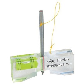 Akatsuki Seisakusho KOD PC-ES Drainage Pipe Core Level (for pipe diameters Φ0.8 - Φ7.9 inches (20 mm) to Φ7.9 inches (20 mm) x 2.8 inches (20 mm) x 2.8 inches (70 mm)