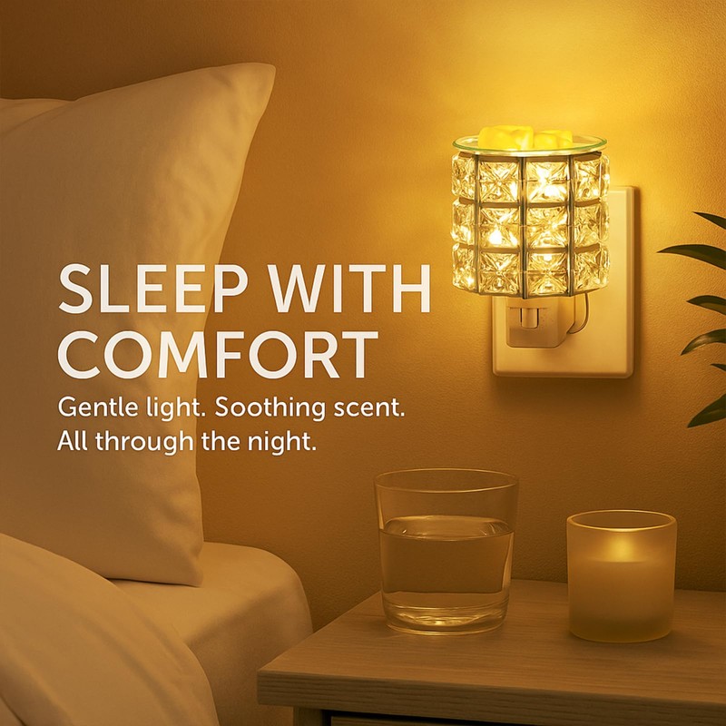 MeplLivs Warmers Pluggable Fragrance Warmer- Decorative Plug-in for Warming Scented