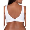 Fruit of the Loom Women's Full Coverage Wireless Cotton Bralette,