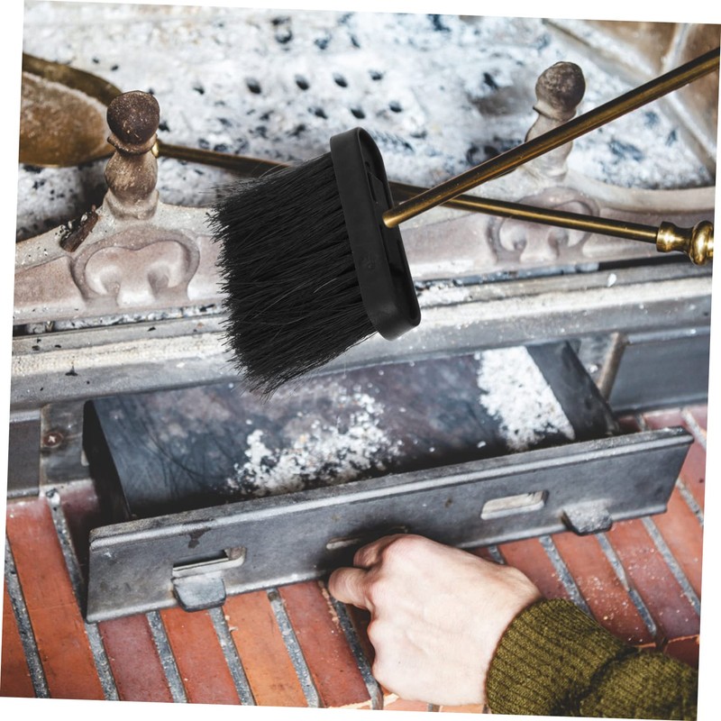 Zerodeko 2pcs Fireplace Cleaning Brush Duster Cleaning Fireplace Brush Accessories