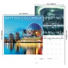 2025 British Columbia Wall Calendar