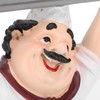 Chef Sculpture Raise Your Hands Welcome Resin France Cook Ornaments