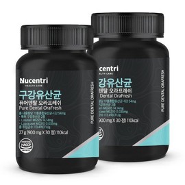 구강유산균 퓨어덴탈 오라프레쉬 구강 유래 특허 유산균 핀란드산 자일리톨 2개 Oral Probiotics Pure Dental Ora Fresh Oral-Derived Patent Probiotics Finnish Xylitol (2 pieces)