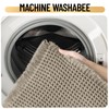 LINGKY Waffle Bath Mat, Non-Slip Bathroom Rug with Non-Slip Backing,
