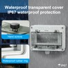 Animacyn Waterproof Electrical Box, Indoor/Outdoor Breaker Box, IP67 Rating. (8