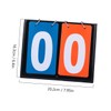 Kisangel 2- Score Flipper for Basketball Sports Outdoor Match Scoreboard