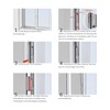 MFT Magnetic Window Lock for Adjusting the Window Opening -