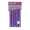 Annie 01205 Soft Twist Rollers, Purple, 5 Count