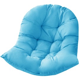 Samtiny Hammock Swing Chair Cushion, Hanging Basket Seat Pillow, Soft Hanging Egg Chair Back Cushions Pads, for Indoor and Outdoor Garden Offices