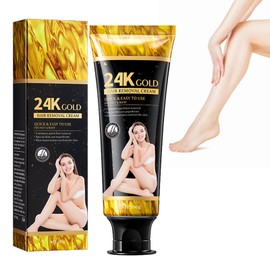 Haarentfernungscreme, Extra Sanfte Enthaarungscreme, Enthaarungscreme Intimbereich, Schmerzloses Enthaarungscreme, Hair Stop Cream, Schnelle Und Effektive Haarentfernung, 100g