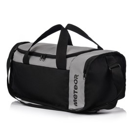 meteor 20 40 L Sports Bag Children's Swimming Bag Men's Swimming Bag Shoulder Bags Travel Bag Holiday Bag Small Fitness Bag Strap Bag School Bags Children's Bags, schwarz / grau