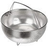 BRA Mehrzweck-Frittierkorb, Rostfreier Edelstahl, stahl, 22 cm.