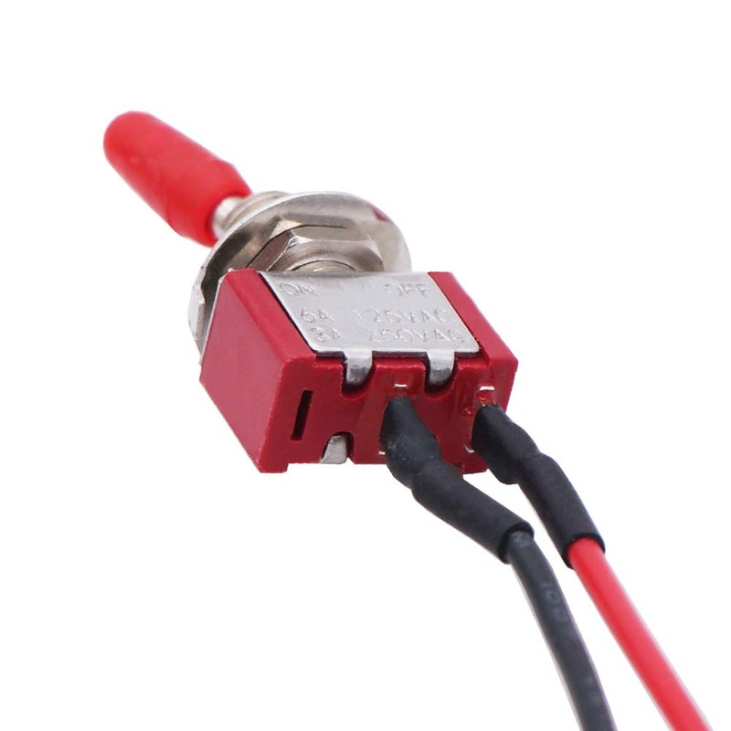 Twidec/8Pcs Mini Toggle Switch SPST 2 Position 2 Pins ON/Off