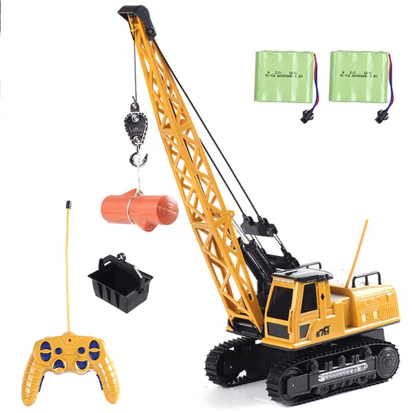Remote Control Tower Crane - 12 Channel 2.4GHz Remote Control