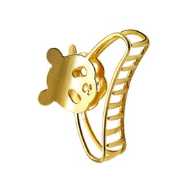 Beavorty 1pc Cute Cartoon Panda Hair Clip Metal Zinc Alloy Hair Accessory for Girls and Women for Everyday Hairstyles and Special Occasions