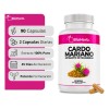 BioHerb | Cardo Mariano 100% Puro – Extracto de Silimarina Estandarizado al 50% – Extremadamente Eficaz con 90 Cápsulas (500 mg) – Suministro 45 Días 