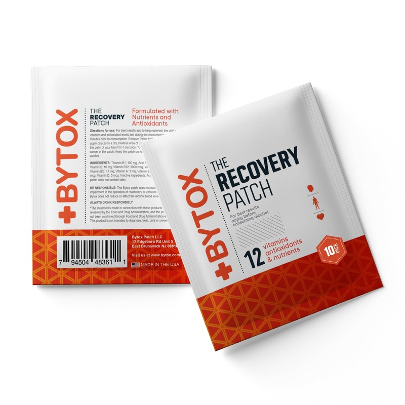 Bytox Recovery Patch 10 Pack