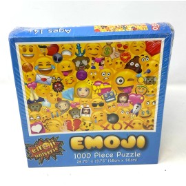 Kangaroo Emoji Universe Jigsaw Puzzle Colorful Fun Family Game Brain Teaser 1000-PCS NEW