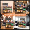 Nuovoware 3 Tier Candy Display Rack, Snack Organizer for Countertop