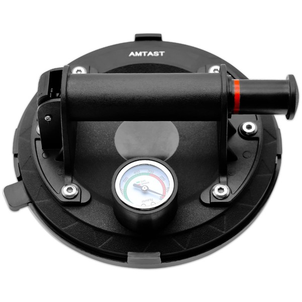 AMTAST Suction Cups 8" Glass Suction Cup Hand-held Lifters Heavy