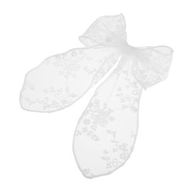 Healvian Lace Bow Hair Clips Women Hair Accessory Solid Design Elegant Ribbon Barrette for Hairp