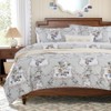 DAUAOTO King Size Patterned Duvet Cover Set - 104"x90" Cover