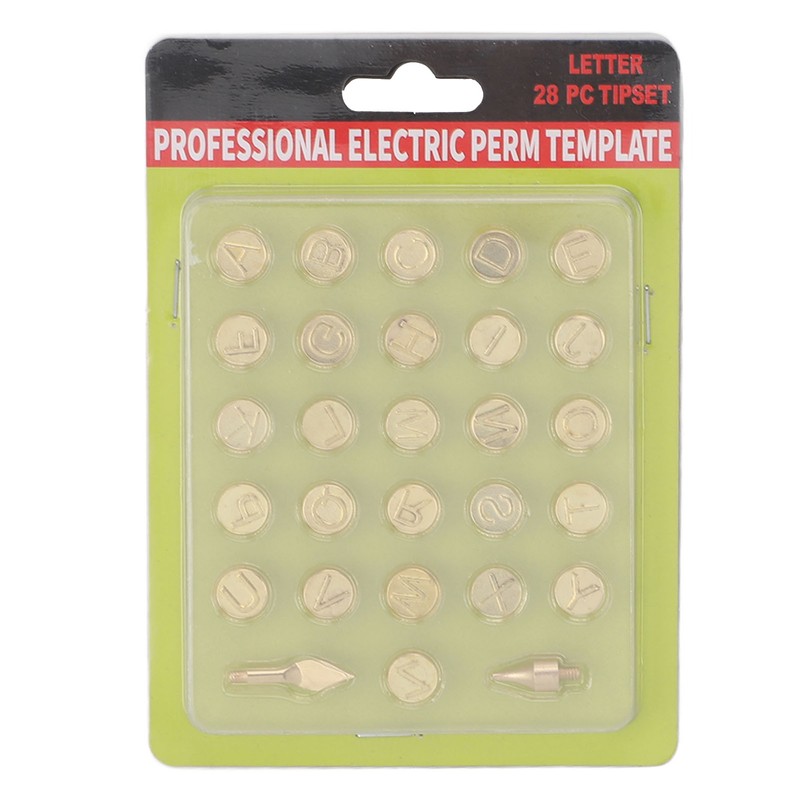 Letters Burning Tip 26 Letters Brass Alphabet Carving Tip for