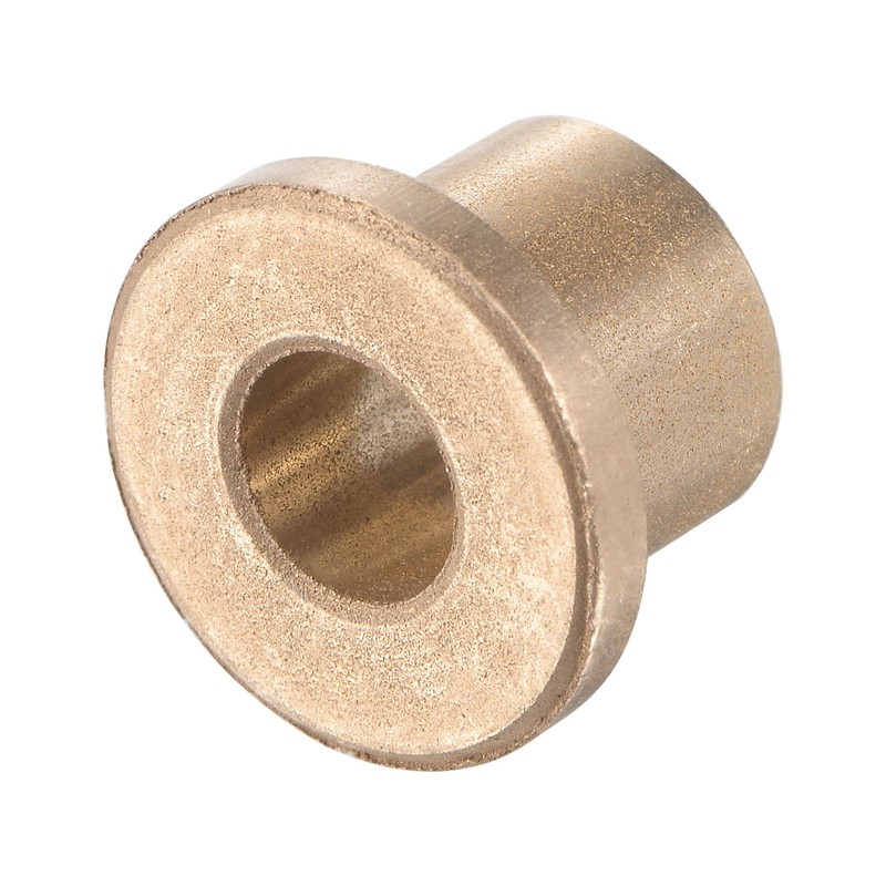 sourcing map Flange Sleeve Bearings 6mm Bore 10mm OD 10mm