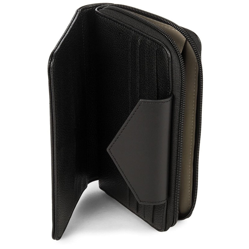 Lancaster Maya, Unisex Adult Travel Accessory Wallet, Noir