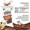 Moo Chocolates Organic Solid Milk Chocolate Mini Bars 0.7oz, 28