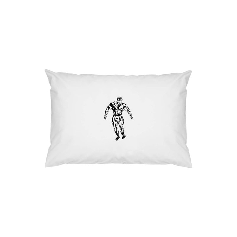 2 x 'Body Builder ' Cotton Pillow Cases (PW00033442)