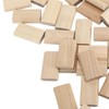 Domino Tenon Set, 50Pcs Domino Tenon Beech Wood 8x40mm Loose