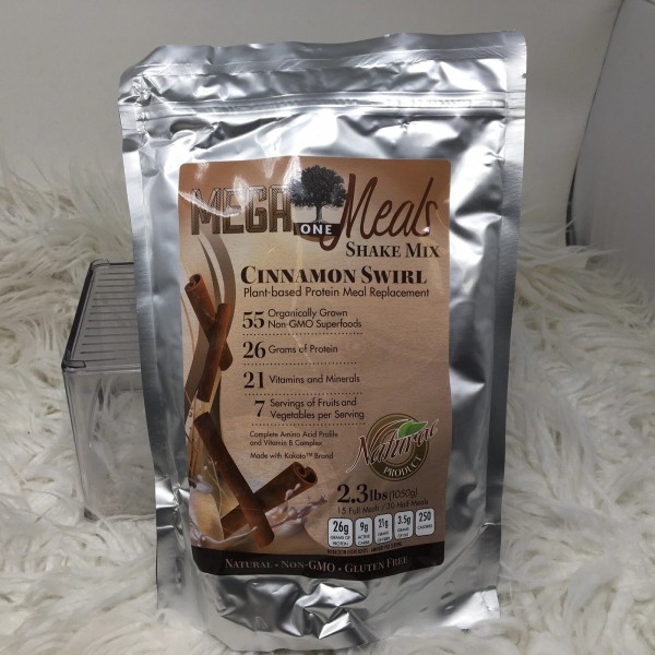 Mega One Cinnamon Swirl Plant Based Meal Replacement Shake 26g