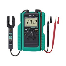 Ichinen TASCO Clamp Meter with AC/DC Clamp Digital Multimeter TA452TM
