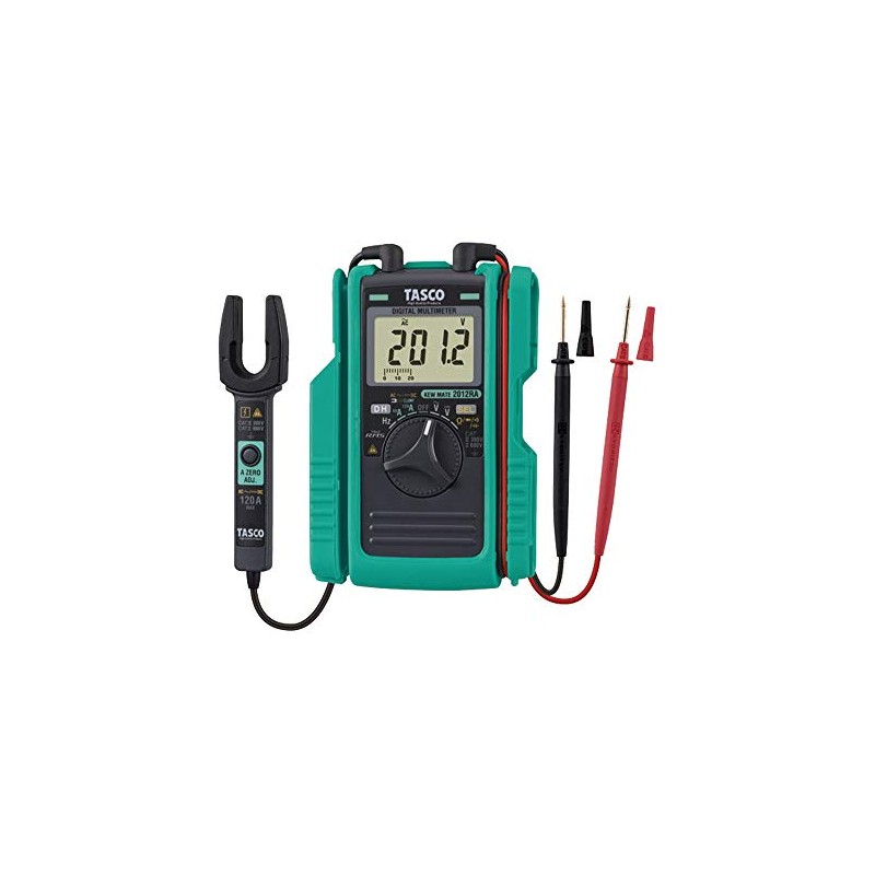 Ichinen TASCO Clamp Meter with AC/DC Clamp Digital Multimeter TA452TM