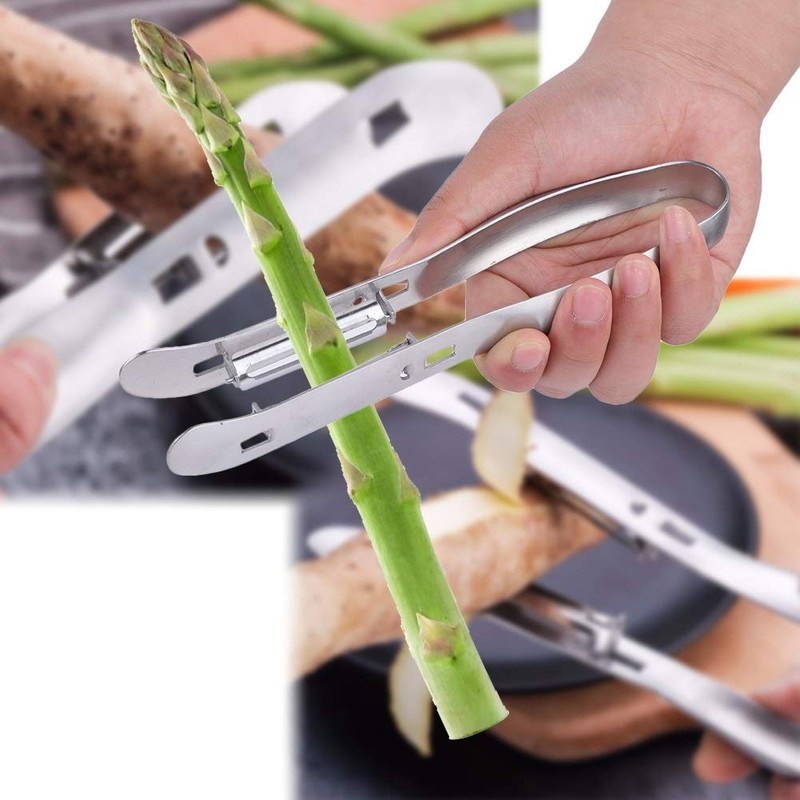 Nikou Asparagus Peeler Stainless Steel Asparagus Vegetable Peeler Multifunctional Tomato