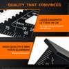 Speed Square Set, AivaToba 12 Inch/300mm Aluminum Alloy Metric Triangle