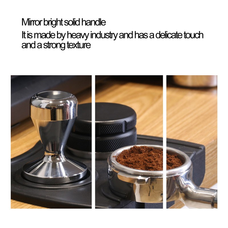 Coffee Tamper Stainless Steel Italian Compact Coffee Powder Press Hammer