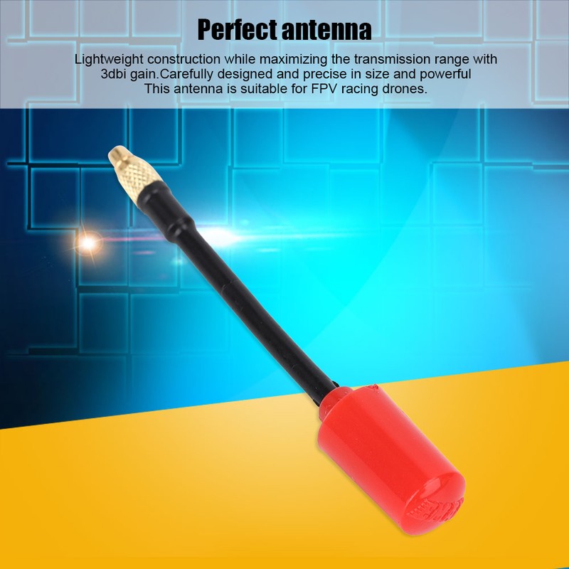 For EMAX 5.8G Nano 3dBi Gain Circularly Polarized Transmission Antenna
