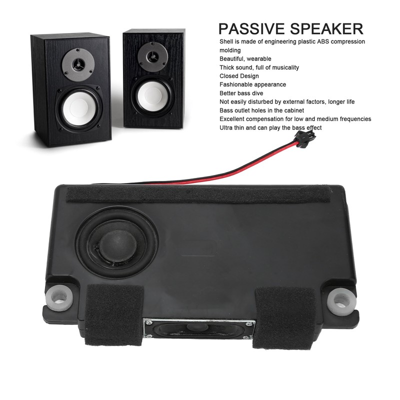 Passive Speaker 10W Medium Low Frequency DIY Wired Cabinet Speaker