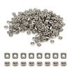 SUPERFINDINGS about 220Pcs Stainless Steel M3 Square Nuts Square Thin