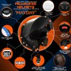 Milwaukee Helmets H7000 Glossy Black MayDay Modular Full Face Wireless