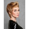 Feather Cut Wig Color R2 Ebony - 3.5" Short Pixie