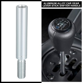 X AUTOHAUX 3" Shift Knob Extender Aluminum Alloy Car Gear Lever Stick Shifter Extension M12x1.25 Fit for Toyota Supra 1993-1998 - Pack of 1