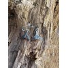 Jewelry Trends Aboriginal Whale Tail Sterling Silver Nautical Dangle Earrings